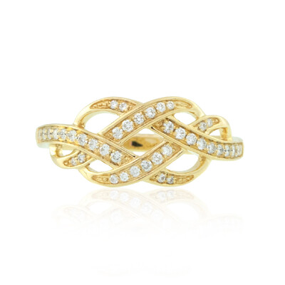 Bague en or et Diamant Flawless (F) (LUCENT DIAMONDS)
