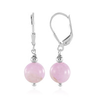 Boucles d'oreilles en argent et Kunzite