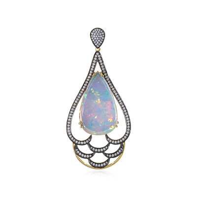 Pendentif en or et Opale Welo (AMAYANI)