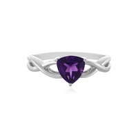 Bague en argent et Améthyste de Sibérie