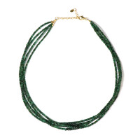 Collier en argent et Emeraude de Zambie
