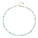 Collier en argent et Emeraude du Brésil