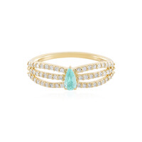 Bague en or et Tourmaline Paraiba du Brésil (AMAYANI)