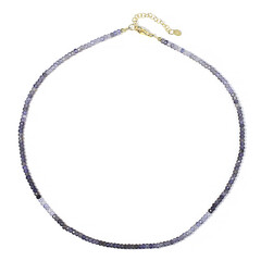 Collier en argent et Iolite