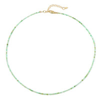 Collier en argent et Chrysoprase