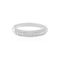 Bague en argent et Zircon