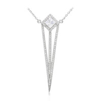 Collier en argent et Pétalite