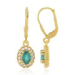 Boucles d'oreilles en argent et Grandidierite