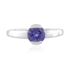 Bague en or et Tanzanite AAA