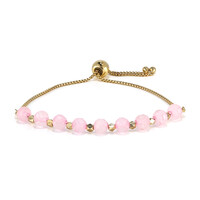Bracelet en argent et Quartz rose