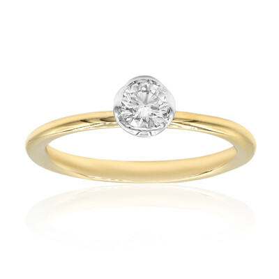 Bague en or et Diamant VS2 (H) (CIRARI)