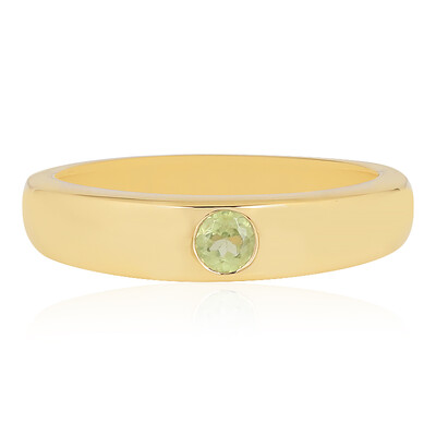 Bague en argent et Péridot