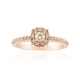 Bague en or et Diamant rose de France SI1 d'Argyle  (Annette)
