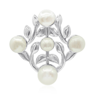 Pendentif en argent et Perle de culture d'eau douce (TPC)