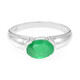 Bague en argent et Emeraude de Bahia
