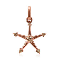 Pendentif en or et Diamant rose de France SI1 d'Argyle 