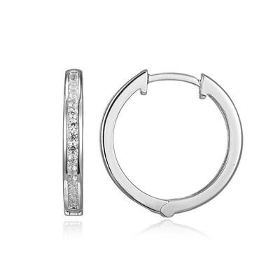 Boucles d'oreilles en argent et Zircon