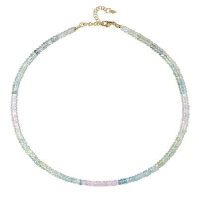 Collier en argent et Béryl fantaisie