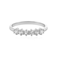 Bague en argent et Zircon