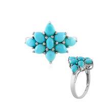 Bague en argent et Turquoise Sleeping Beauty
