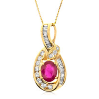Collier en or et Rubis du Mozambique (CIRARI)