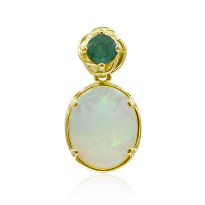 Pendentif en or et Opale Welo AAA (Adela Gold)