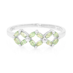 Bague en argent et Alexandrite du Brésil