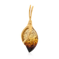 Pendentif en argent et Ambre baltique