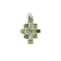 Pendentif en argent et Péridot