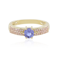 Bague en or et Tanzanite