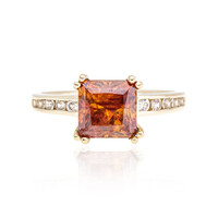 Bague en or et Sphalérite