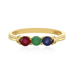 Bague en argent et Emeraude de Socoto