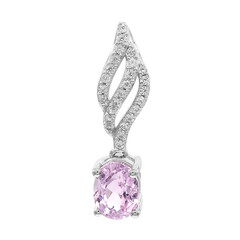 Pendentif en argent et Kunzite