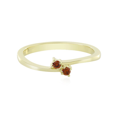 Bague en or et Diamant rouge I4