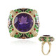 Bague en argent et Améthyste (Adela Silber)