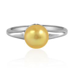 Bague en argent et Perle de culture d'eau douce