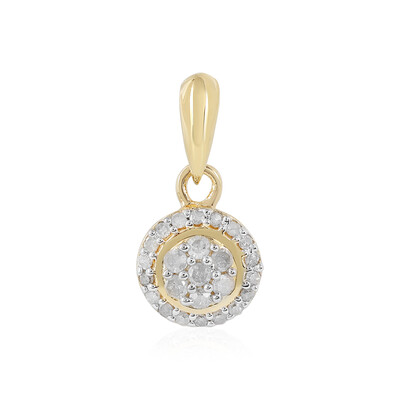 Pendentif en argent et Diamant I2 (I)