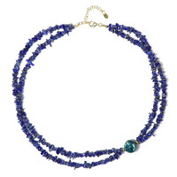 Collier en argent et Chrysocolle (Riya)