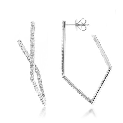 Boucles d'oreilles en or et Diamant I1 (H) (CIRARI)