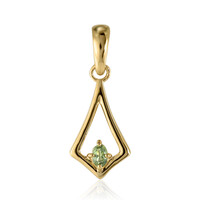 Pendentif en or et Saphir vert acacia du Queensland (Mark Tremonti)