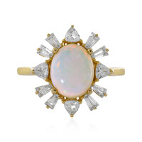 Bague en or et Opale d'Australie (Adela Gold)