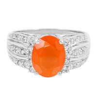 Bague en argent et Cornaline