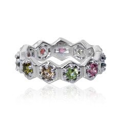 Bague en argent et Tourmaline