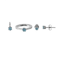 Bague en argent et Zircon de Ratanakiri