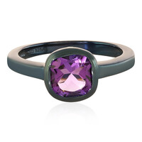 Bague en argent et Améthyste