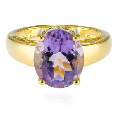 Bague en argent et Améthyste