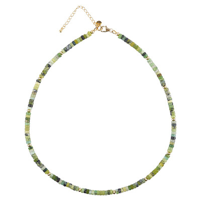Collier en argent et Serpentine