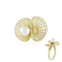 Bague en or et Perle de culture d'eau douce (Ornaments by de Melo)