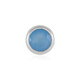 Pendentif en argent et Calcédoine bleue (MONOSONO COLLECTION)