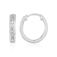 Boucles d'oreilles en argent et Zircon
